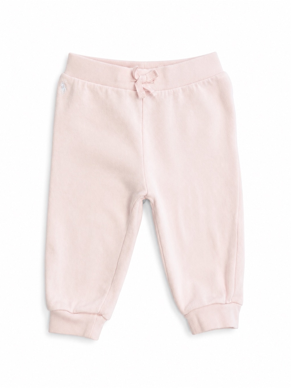 Ralph Lauren Baby Pink Jogger Sweatpants 12M Embroidered Pony